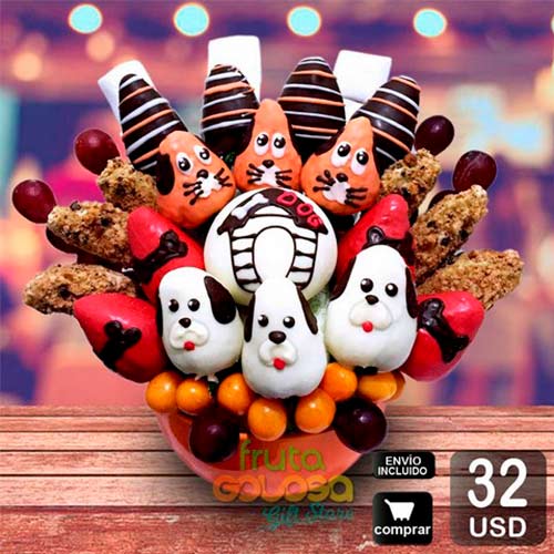 arreglo frutal Clive personalizado para cualquier ocasion