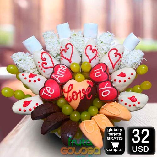 arreglo frutal Declar para demostrar amor