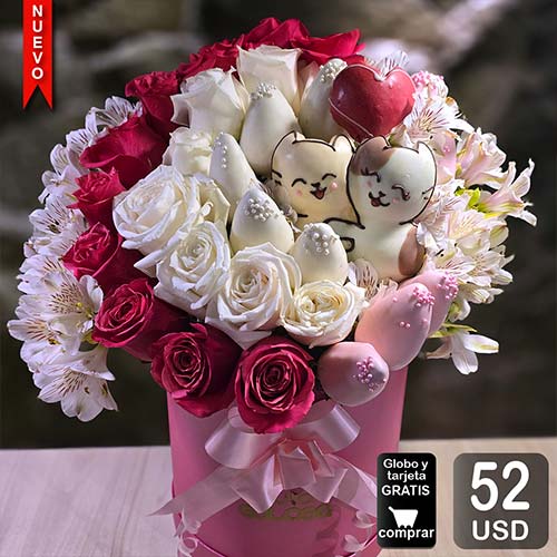 arreglo frutal enlazados