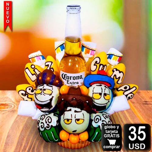 arreglo frutal de los huevos poeta