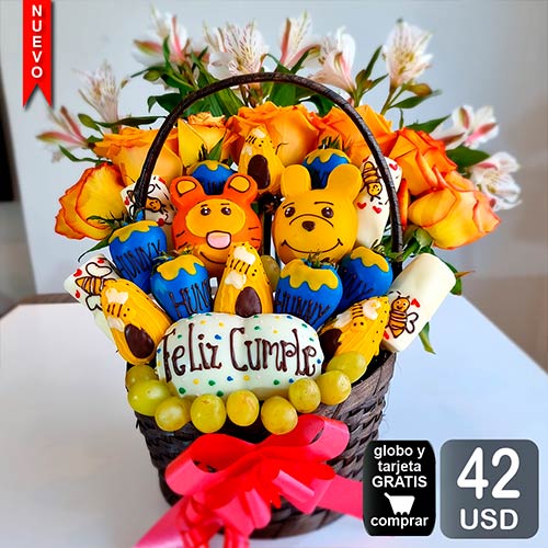 arreglo frutal hunny