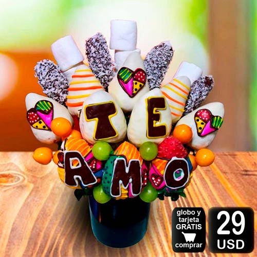 arreglo frutal inspiration para demostrar amor