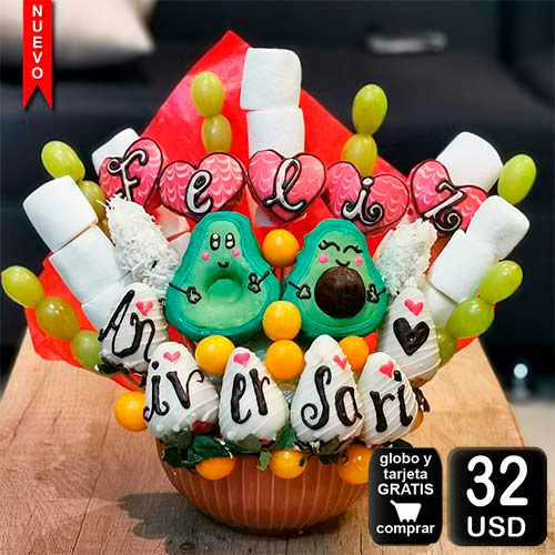 arreglo frutal potaxio