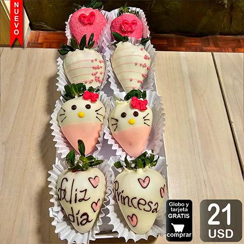 arreglo frutal princesa