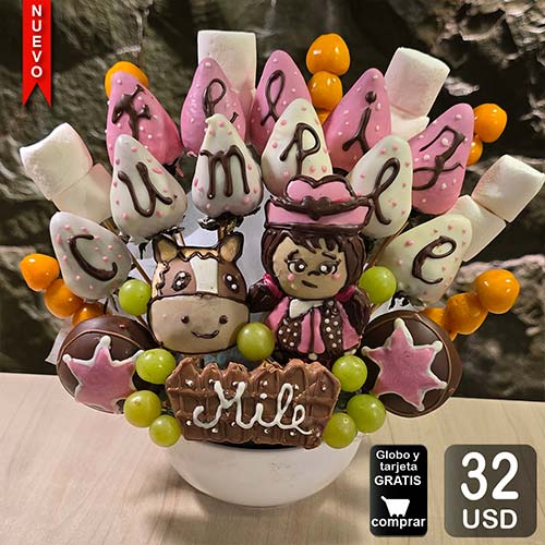 arreglo frutal ranchera