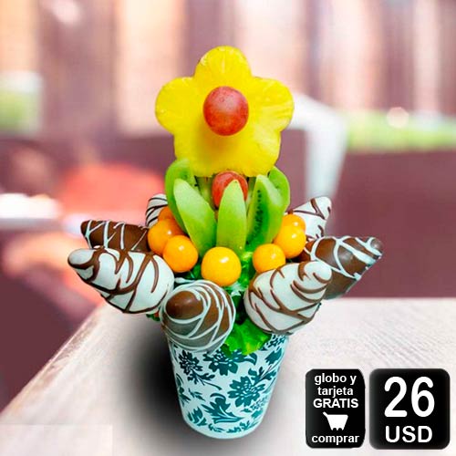 arreglo frutal Speranza para desear un grandioso dìa