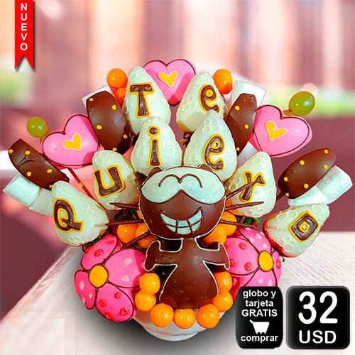 arreglo frutal Gato Tom 2019