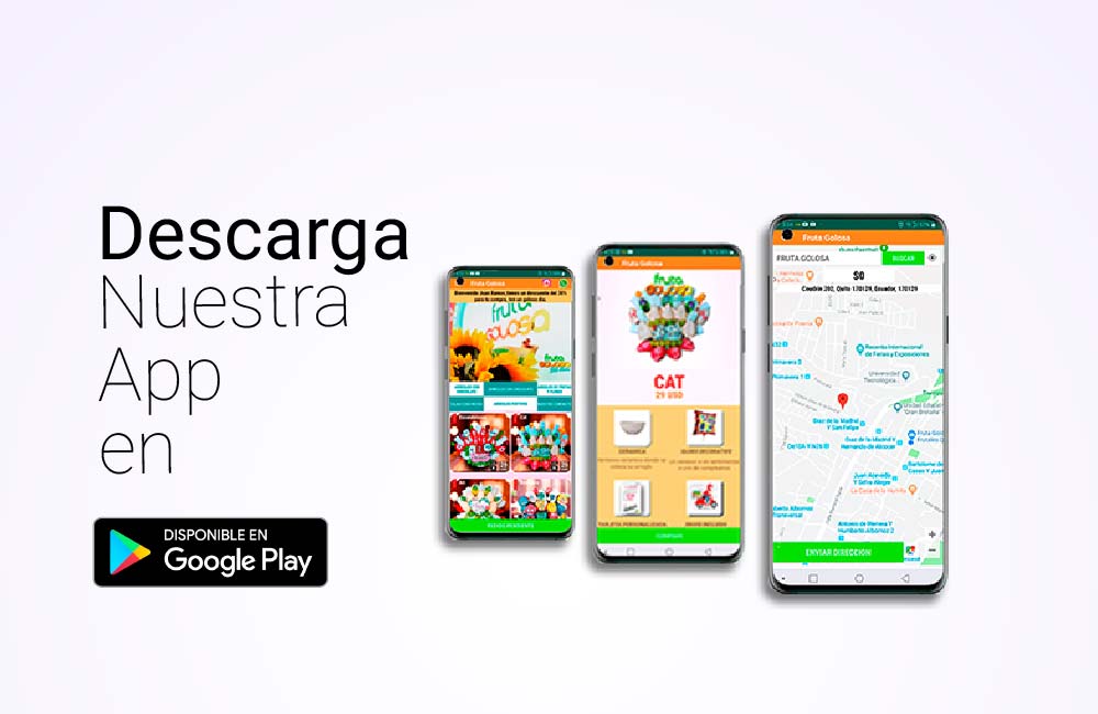 Aplicación Fruta Golosa en App Store