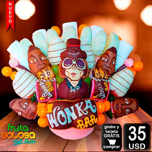 arreglo frutal Wonka 2019